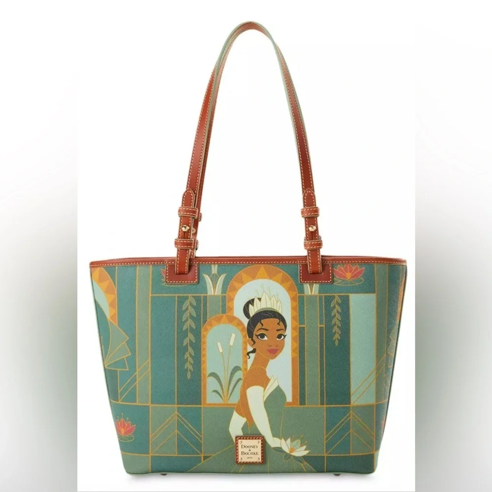💫Disney Dooney & Bourke Tiana Tote- Collectible 4 Disney fans & Enthusiasts 👸🏽 🐸